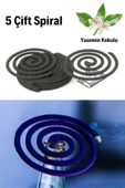 5 Çift (10 Adet) Spiral Sinek ve Haşere Kovucu Spiral - 1