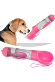 Kedi Köpek Evcil Hayvan Portatif Çok Amaçlı Suluk ve Mama Kabı - 300 ml + 150 ml - 4