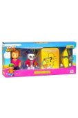 Stumble Guys 4'lü Mini Aksiyon Figür Seti - Ms Stumble - Capt Noheart – Banana Guy - 6