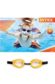 Havuz-deniz Yüzücü Gözlüğü 3-8 Yaş Sarı - 1