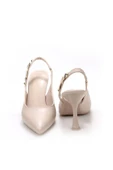Pisagor Ps-32620 8,5 Cm Topuklu Kadın Stiletto Ayakkabı - 4