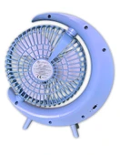 S24 Taşınabilir Masaüstü Mavi Usb Fan - 4