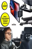 Koltuk Arkası 360 ° Ayarlanabilir Tablet Telefon Tutucu - 3