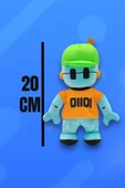 Stumble Guys Robot Guy Peluş 20 Cm - 4
