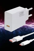 Hızlı Şarj Type C Uçlu Kablolu Şarj Aleti 120W USB - 3