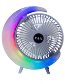 S24 Taşınabilir Masaüstü Mavi Usb Fan - 1
