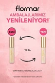 Flormar Doğal Bitişli Kapatıcı (SICAK ALT TON) - Stay Perfect Concealer - 002 Light - 4