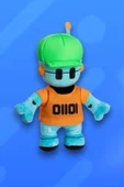 Stumble Guys Robot Guy Peluş 17 Cm - 4
