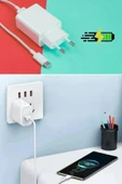 Hızlı Şarj Type C Uçlu Kablolu Şarj Aleti 120W USB - 2