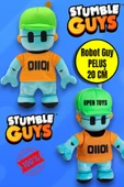 Stumble Guys Robot Guy Peluş 20 Cm - 1