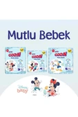 Goo.n Goon Mutlu Bebek Bebek Bezi Beden:3 (7-12KG) Midi 100 Adet Fırsat Pk - 6