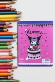 Kuromi Kilitli Defter 80 Yaprak Pembe- 14 X 20 - 3