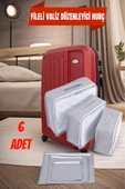 6 Adet Fileli Valiz Düzenleyici Set - 1