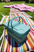 17 Litre Yeşil Piknik Çantası - Piknik Sepeti - Kamp Sepeti - 2