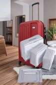 6 Adet Fileli Valiz Düzenleyici Set - 3