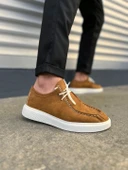 Taba Süet Tornado Bağcıklı Süet Erkek Günlük Spor Klasik Ayakkabı - 1