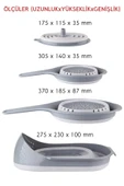 4'Lü Set Katlanabilir Yuvarlak Süzgeç Seti - 3