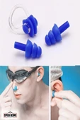 Havuz-deniz Yüzücü Kulak Tıkaçları Ve Burun Klipsi - 55609 - 1
