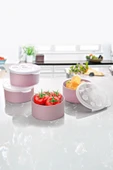 4'lü Plastik Mini Saklama Kabı - 2