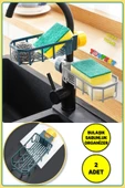 Bulaşık Süngeri Fırçası Mutfak Batarya Yanı Organizer Düzenleyici Aparatı - 2 ADET - 1