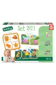 Puzzle 3 In 1 Baby Set 18123 - 1