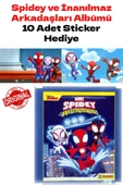Panini Spidey ve İnanılmaz Arkadaşları Sticker Çıkartma Albüm Dergisi + 2 Paket (10 Adet Sticker) - 1