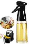 Pratik Püskürtmeli Sprey Cam Şişe Zeytinyağı Sirke Yağ Püskürtücü Yağdanlık Airfryer Yağdanlığı - 2