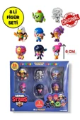 Brawl Star 8 Li Figür Seti - Model 1 - (SANDY SPİKE) - 1