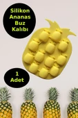 Silikon Buz Kalıbı | Silikon Yapışmaz Buzluk Ananas Buz Kalıbı - 2