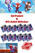 Panini Çıkartma Spidey ve İnanılmaz Arkadaşları - 12 Paket & 60 Adet Sticker - 1