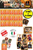 Panini 2024-25 Turkish Airlines Euroleague Sticker 15 Paket  (75 Adet Sticker) - 1