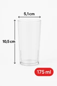 14 Adet Rakı Bardağı – Düğün, Davet, Organizasyon,Parti için Şeffaf Plastik, Dayanıklı ve Hijyenik - 8