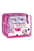 Minnie Çantalı Dizlik ve Dirseklikli 4 Teker Paten Seti -Pembe- (22 - 29 Numara için Ayarlanabilir) - 8