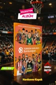 Turkish Airlines Euroleague Özel Koleksiyon Albümü + 36 Paket (180 Adet) Sticker - 2