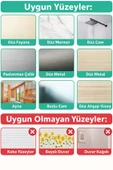 Deliksiz Montaj Pratik Askı Kancası – 10 Adet - 3
