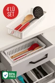 4'lü Çekmece İçi Kaşıklık Sepet Organizer - 2