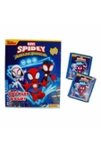 Lisanslı Spidey Mega Başlangıç Paketi Album+10 Paket(50 Stickers) Çıkartma - 3