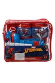 3+ Yaş Spiderman 4 Teker Paten Seti Beyaz Tek Sıra 4 - 5