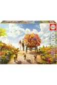Educa 1000 Parçalık Çiçek Taşıyan Araba - 19921 - Carrying Flowers - 1