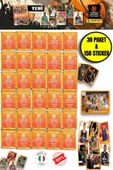 Panini 2024-25 Turkish Airlines Euroleague Sticker 30 Paket  (150 Adet Sticker) - 1
