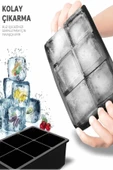 Büyük Buz Küpü Kalıbı, Kokteyl, Meşrubat Silikon Eski Moda Buz Kalıbı - 2