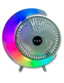 S24 Taşınabilir Masaüstü Yeşil Usb Fan - 1