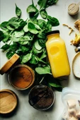 3 Adet Smoothie Detoks Şişesi Şeffaf Plastik Sızdırmaz Kapak Köşeli Meyve Suyu Şişesi 250 ML - 2