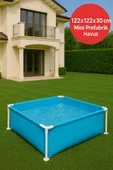 MiniCool Kare Bahçe Havuzu – 122x122x30 cm - 1