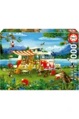 Educa 1000 Parça Harika Kamp Tatili Puzzle - 19922 - Camping Holiday - 1