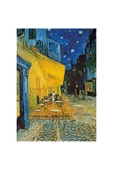 Vincent Van Gogh Teras Kafe Ve Ayçiçekleri 2x1000 Parça Puzzle - 3