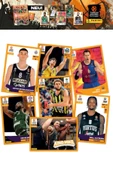 Turkish Airlines Euroleague Çıkartma Albümü + 72 Paket (360 Adet) Sticker - 7