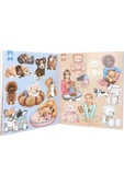 Takım Teddy Sticker Dünya Kitabı - 3