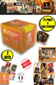 Panini 2024-25 Turkish Airlines Euroleague Sticker 72 Paket  (360 Adet Sticker) - 1