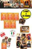 Panini 2024-25 Turkish Airlines Euroleague Sticker 5 Paket (25 Adet Sticker) - 1